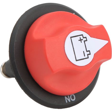 Autobatterie-Trennschalter, wasserdichter Hauptbatterie-Wahlschalter, für Motorräder, Boote und Yachten. (1/5)