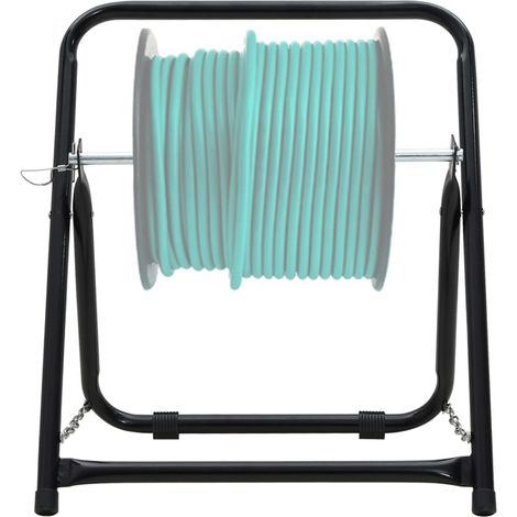 Chariot pour enrouleur de tuyau 48 cm 45 kg noir CFW85107 (1/5)