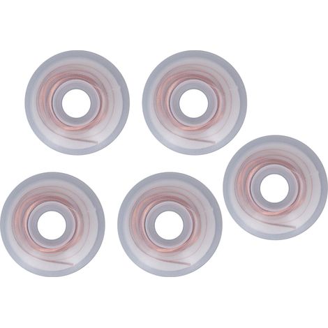 Mèche à dessouder en cuivre (lot de 5) : transmission de chaleur rapide, dessoudage rapide, 1 m. (1/5)
