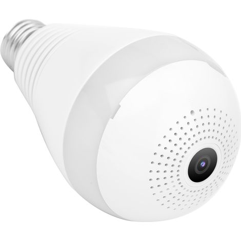 1080p Wi-Fi-Glühbirnen-Überwachungssystem mit Nachtsicht, Zwei-Wege-Gegensprechanlage und Nachtsicht für Ihre Heimsicherheit (100-240 V). (1/5)