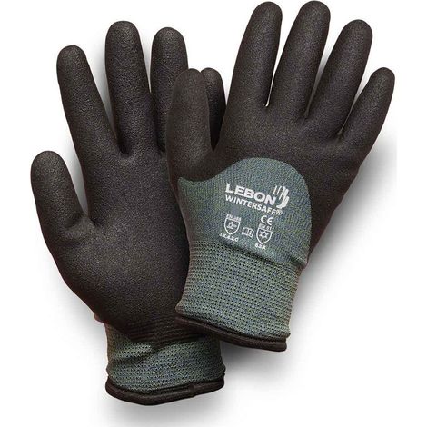 Gant anti-froid LEBON PROTECTION WINTERSAFE-11 Noir Taille 11 PVC enduit