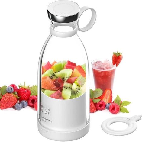 Blender Smoothie - APERIL - Mixeur Portable - 4 Lames - Batterie Rechargeable (1/3)