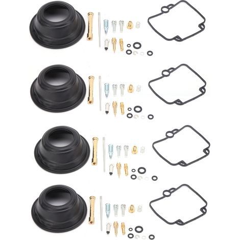 Carburetor rebuild repair kit, 4 sets, carburetor overhaul suitable for Suzuki GSF400 GSF400P BANDIT