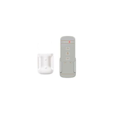 Télécommande radio 433,42 MHz pour stores et volets roulants, 5 canaux, pour la commande de 5 moteurs ou 5 groupes de moteurs - Crezuo (1/4)