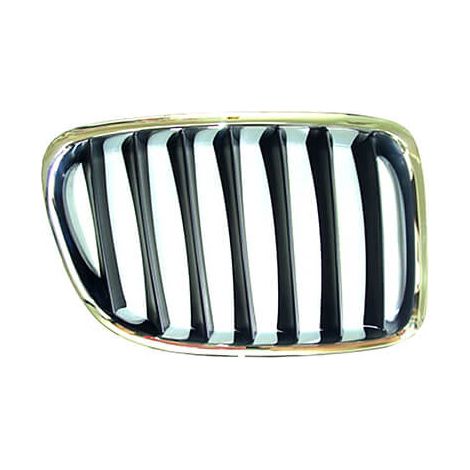 Grille de calandre avant droite contour chromé/lames noire BMW X1 E84 2009-2015