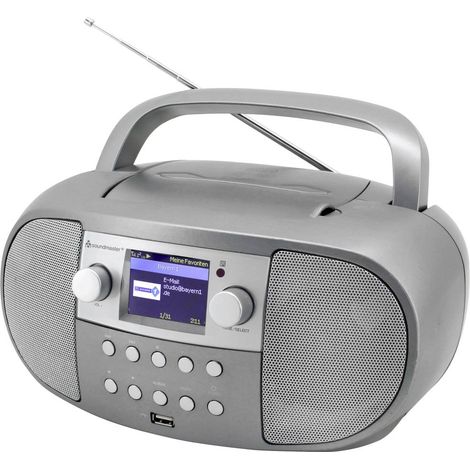 soundmaster SCD7600TI Radio Internet da tavolo DAB+, FM, Internet CD, USB, Bluetooth, WLAN, Internetradio incl. Speaker (1/3)