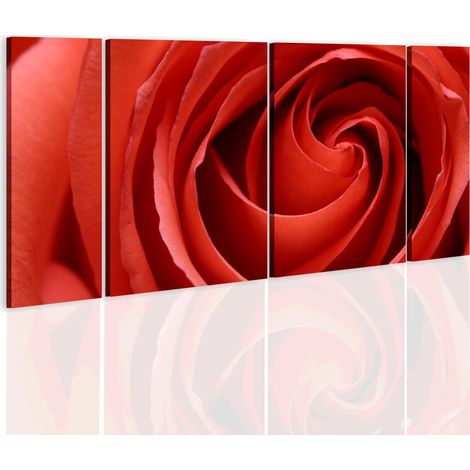 Quadro - Passionate rose - 60x30 (1/4)