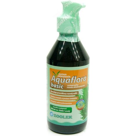 Zoolek Aquaflora basic fertilizzante base 250ml