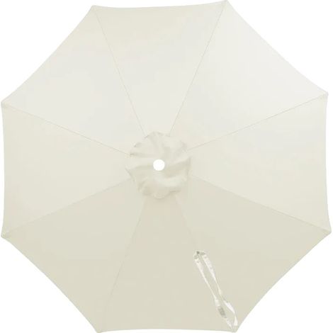 Lona de repuesto para toldo, impermeable, con protección UV, 4 unidades, 2,15 m, 8 varillas. (1/2)