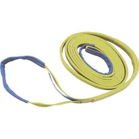 sangle de levage kerbl double boucle 4 m 90 mm