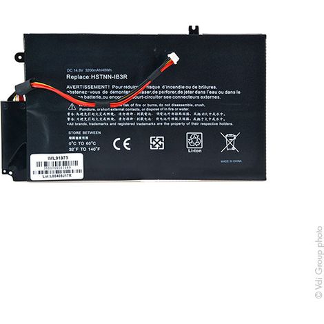 NX - Batterie ordinateur portable 14.8V 3200mAh - 681879-171681879-1C1681879-5 (1/5)