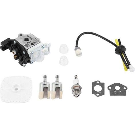 Kit carburatore, filtro aria e tubo carburante per decespugliatore Zama RB-K93, compatibile con Echo SRM-225 GT-225 PAS-225 GT-225 SRM-225i SRM-225U SRM-225SB A021001690 A021001691 A021001692 A2100169