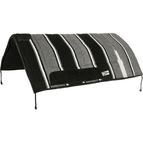 Lakota Sottosella western navajo con feltro NERO GRIGIO (1/3)