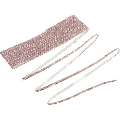 Decorative Car Sticker Self Adhesive Imitation Gem Strip for