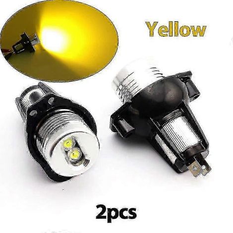 Feux de position à LED Angel Eyes sans erreur pour BMW E90 E91 2005-2008 20W Multicolore (1/5)