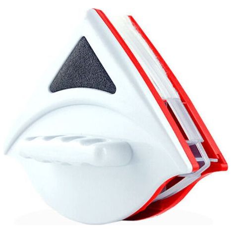 Lave Vitre Magnétique, Nettoyeur Vitre, Double Face pour Fenêtres de 15-24 mm, Professionnel, Comprend 6 Éponges, 4 Balais d'Essuie-Glace et 12 Ajusteurs d'Éponge au Total (Nettoyeur) (1/5)
