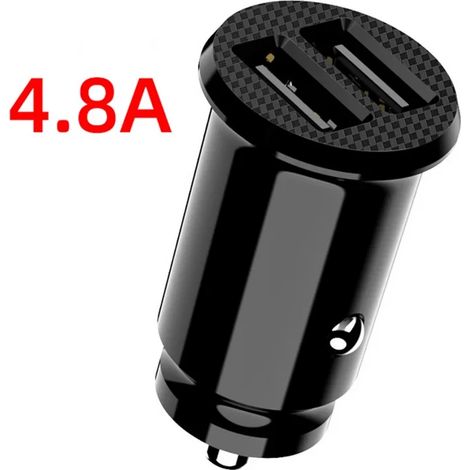 Allume-cigare Powstation Mini PD 20W Type-C + chargeur de voiture USB à double port avec charge rapide QC3.0 et témoin lumineux LED (1/5)