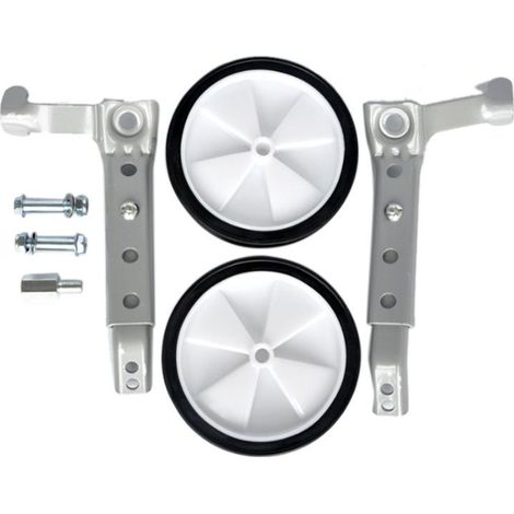 QAZQA Roues Stabilisatrices,Roulette Velo Enfant,Roulette Velo Universelle,Roues Stabilisatrices Vélo Enfant,Stabilisateurs Vélos,Roues de Support pour Vélo d'enfant,Stabilisateurs Velo