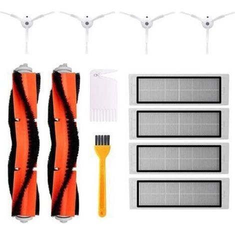Ensemble de 12 accessoires pour aspirateurs robots, compatible avec Xiaomi Roborock S50/S51, multicolore (1/5)