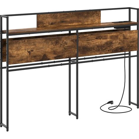 Maison Exclusive - Testata contenitore Rovere fumo Legno multistrato