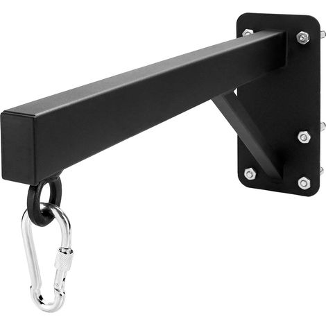 Support de Suspension pour Sac de Frappe - 60cm, Capacité de Charge 150 kg, Acier Massif, Montage Mural (1/5)