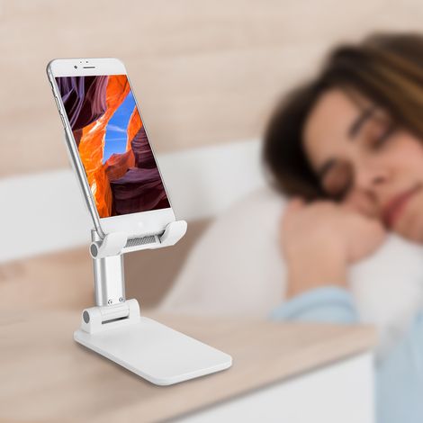 Support de téléphone portable pliable et multifonction pour une utilisation nomade