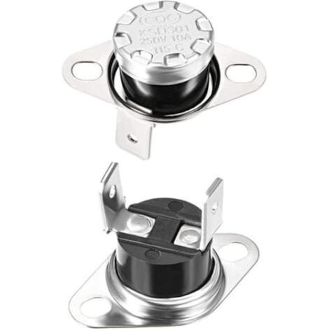 Thermostat KSD301 de 115 °C, interrupteur thermique de sécurité, coupe-circuit de température, pièce de rechange (1/4)