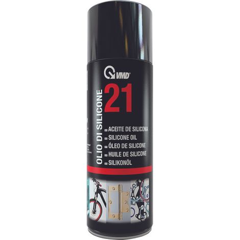 VMD 21 Bomboletta spray olio di silicone lubrificante protettivo 400ml distacca (1/6)