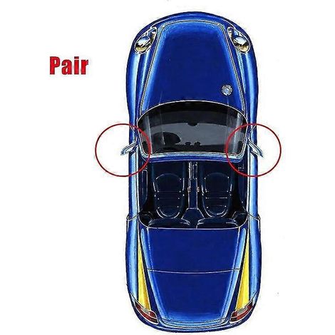 Beheizbare Seitenspiegelgläser für Jeep Grand Cherokee (1999–2004, 2005–2010), Paar.