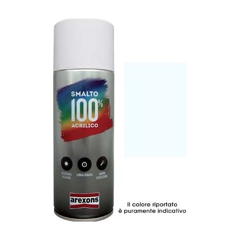 SMALTO SPRAY ACRIL COLOR AREXONS - BIANCO ELETTRODOMESTICI ML 400- 6 pezzi