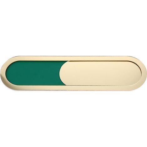 Acryl-Schiebetürpaneel für Konferenzräume, Sichtschutz im Büro – 0,5 x 8 x 30 cm – Gold (1/4)
