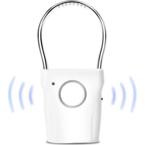 Blanc,120dB Alarme de Porte et Fenêtre, Alarme Antivol sans Fil AntiIntrusion pour Poignée de Porte, Fenêtre, Sécurité Maison Contre Cambriolage (1/5)