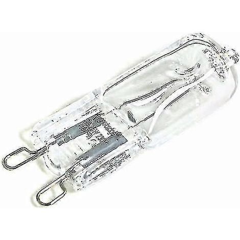 Lot de 3 ampoules G9 pour four halogène, 25 W, 230 V, tolérance 300 °C (1/2)