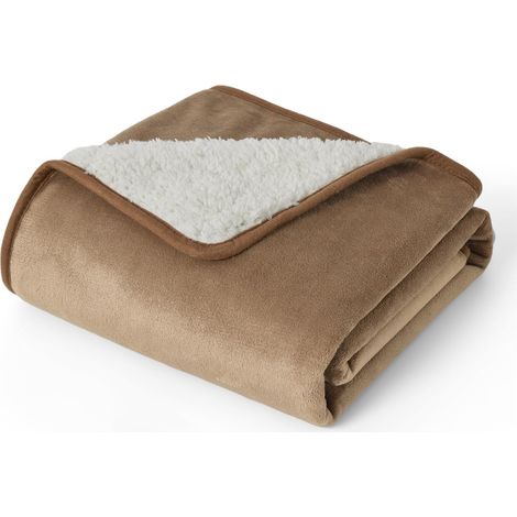 Couverture d'intérieur pour chats et chiens - Couverture imperméable pour chats - Convient aux petits chiens - Couverture en laine pelucheuse, douce et double face, protège-meubles, 75 x 100 cm, coule