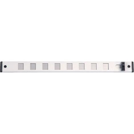 Alu-Lufteinlass mit Gleitschiene 485/2 RENSON 375 mm - weiß 9010 - 00048526