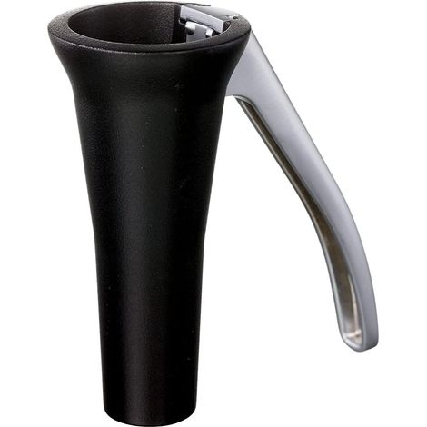 casse-noisettes - Couleur Noire En Acier Inoxydable - Conu Et Produit En Sude - Efficace Sur Toutes Les Tailles De Noix Avec Un Minimum D'effort - (1/4)