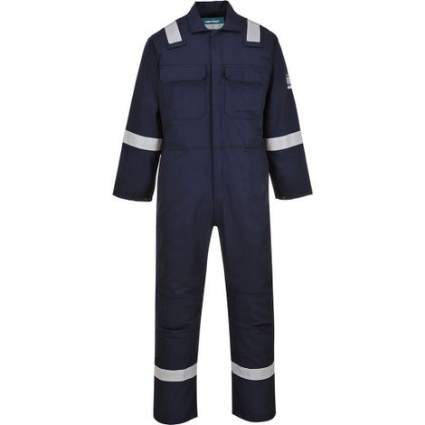 Buzo de trabajo contra calor y metal fundido Bizweld Classic PORTWEST BZ506 XL Azul marino