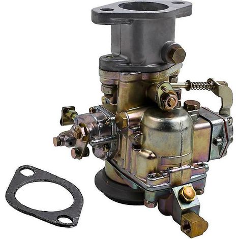 Carburateur d'alimentation compatible avec JEEP Willys CJ3B CJ5 CJ6 134 Ci F-Head Carb 17701.02 923808 (1/5)