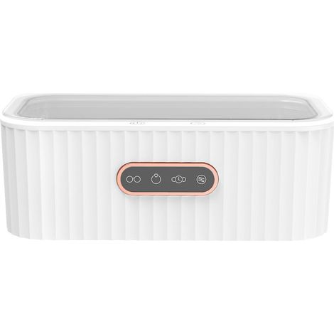 Nettoyeur à ultrasons pour bijoux et lunettes de 400 ml, avec 4 modes de nettoyage et fonctionnement à haute fréquence de 47 kHz (1/5)