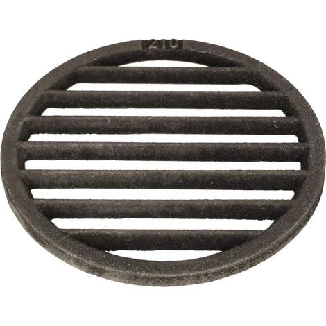 KOTARBAU Grille de Cheminée en Fonte Ø 21 cm (1/4)