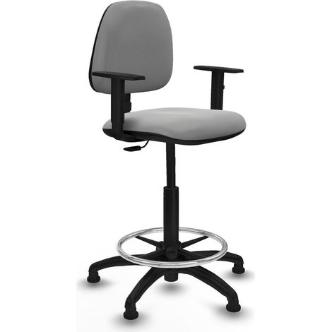 Sedia da Ufficio Piqueras y Crespo B1D01RT Grigio chiaro Alta (1/5)