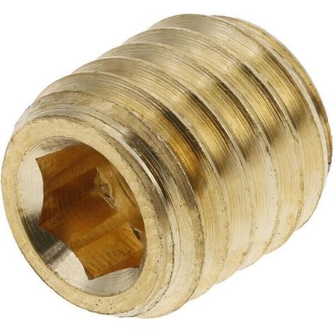 Tornillo ajus M10 di谩metro 0,4 mm Lat贸n UNIVERSAL SSM101004BR (1/5)