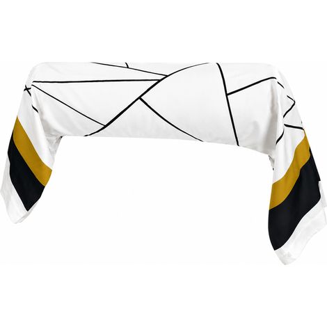 Taie de traversin satin coton METROPOLIS 140x43 cm