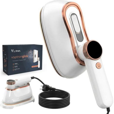 Défroisseur vapeur portable Glide, mini fer à repasser, 1300 W, cordon d'alimentation de 2,5 m (1/5)