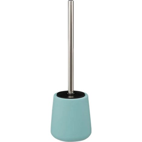 Brosse WC Design "Cocon" 40cm Bleu Arctique (1/3)