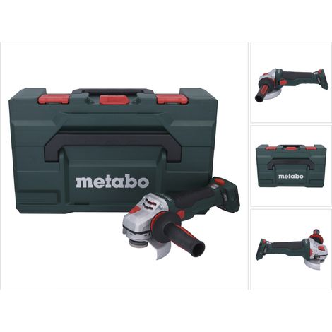 Metabo Akku-Winkelschleifer WB 18 LTX BL 15-125 Quick, mit Bremse, Schnellspannmutter, drehbarem Akkupack , metaBOX 165 L (1/5)