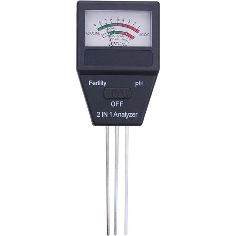 Sonde de mesure du pH et de la fertilité du sol 2 en 1 (1/4)