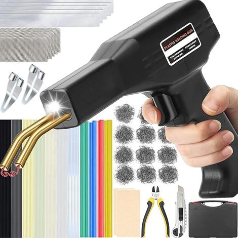 220 W Plastic Welding, 2 in 1 Plastic Welding Repair Kit (1/5)
