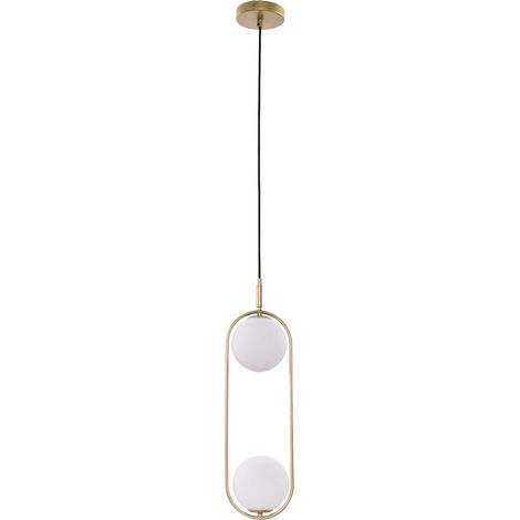 Lampada a sospensione Candellux Cordel ottone 2xG9 (1/3)