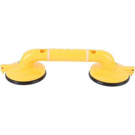 Gelber Haltegriff, 39 cm, mit starkem Saugnapf (1/5)